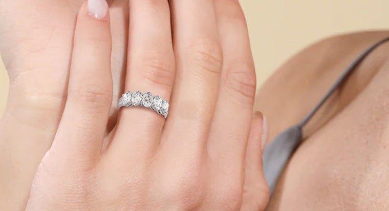Wedding renewal rings hot sale