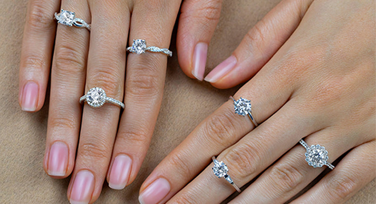 Halo 2 carat best sale engagement ring