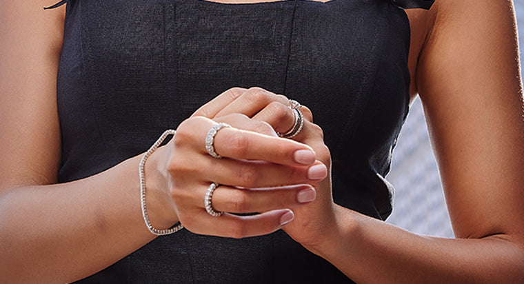 Infinity bands new arrivals ring
