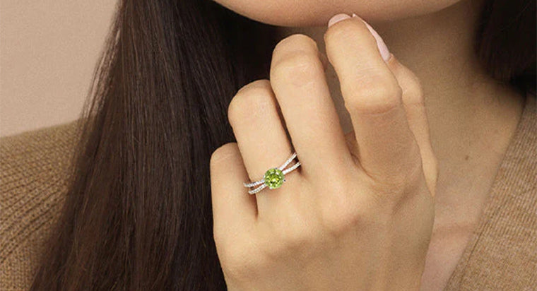 Peridot ring designs deals