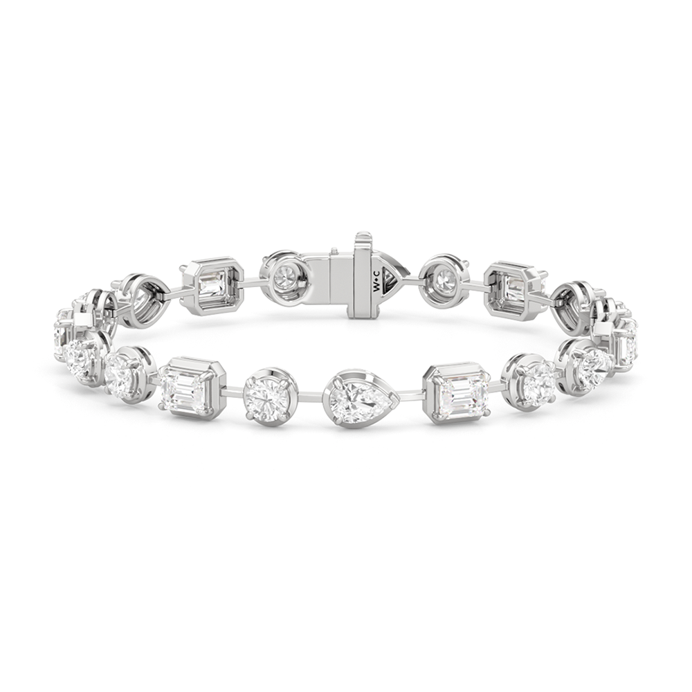 Oval Bezel Tennis Bracelet main image 1