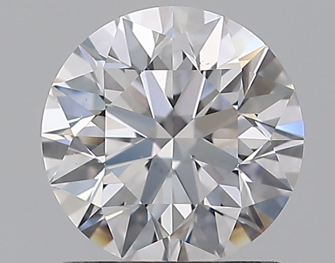 1.0 Carat Round Natural Diamond with  Cut Diamond in 14KT  view 1
