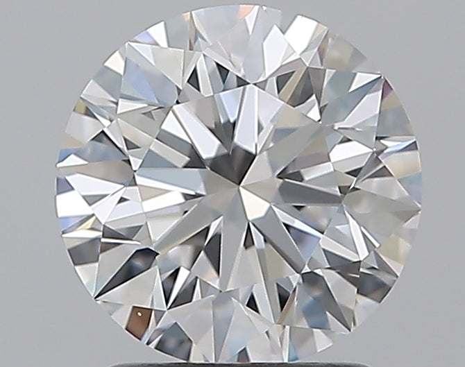 1.7 Carat Round Natural Diamond with  Cut Diamond in 14KT  view 1