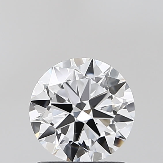 1.02 Carat Round Lab Diamond with  Cut Diamond in 14KT  view 1