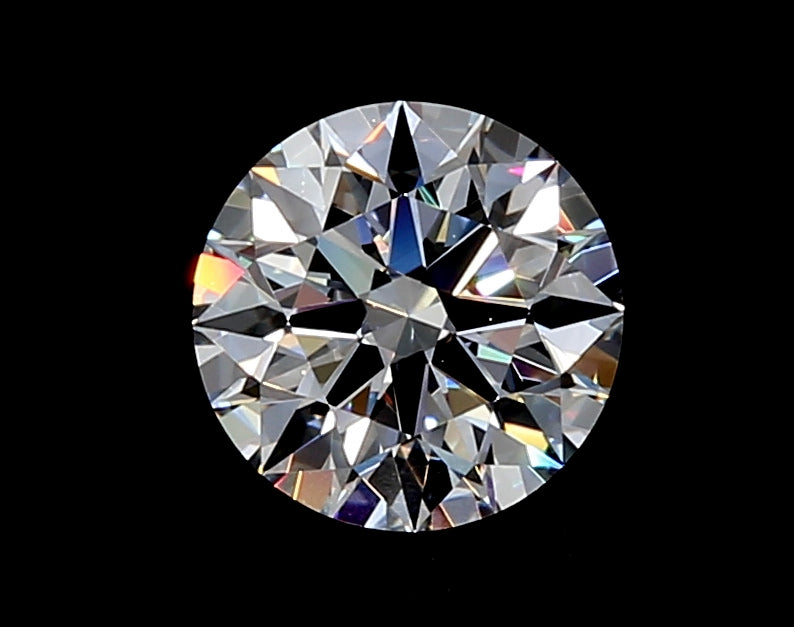 1.19 Carat Round Lab Diamond with  Cut Diamond in 14KT  view 1