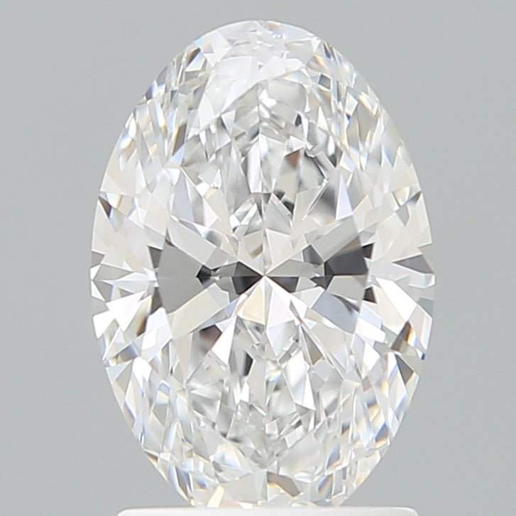 1.79 Carat Oval Lab Diamond with  Cut Diamond in 14KT  view 1