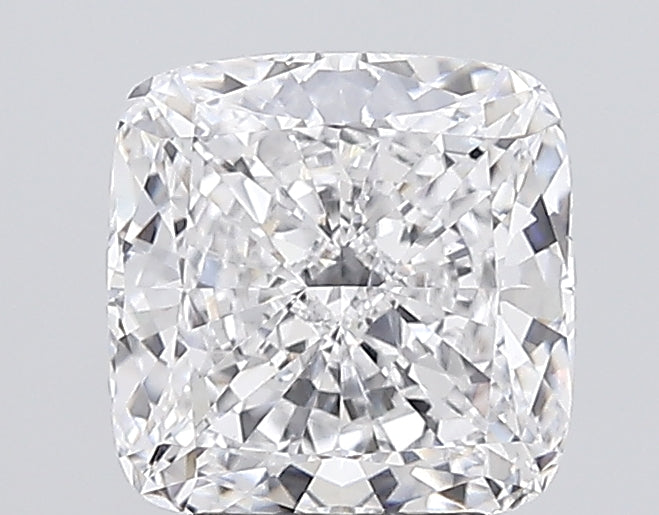 4.0 Carat Cushion Lab Diamond with  Cut Diamond in 14KT  view 1