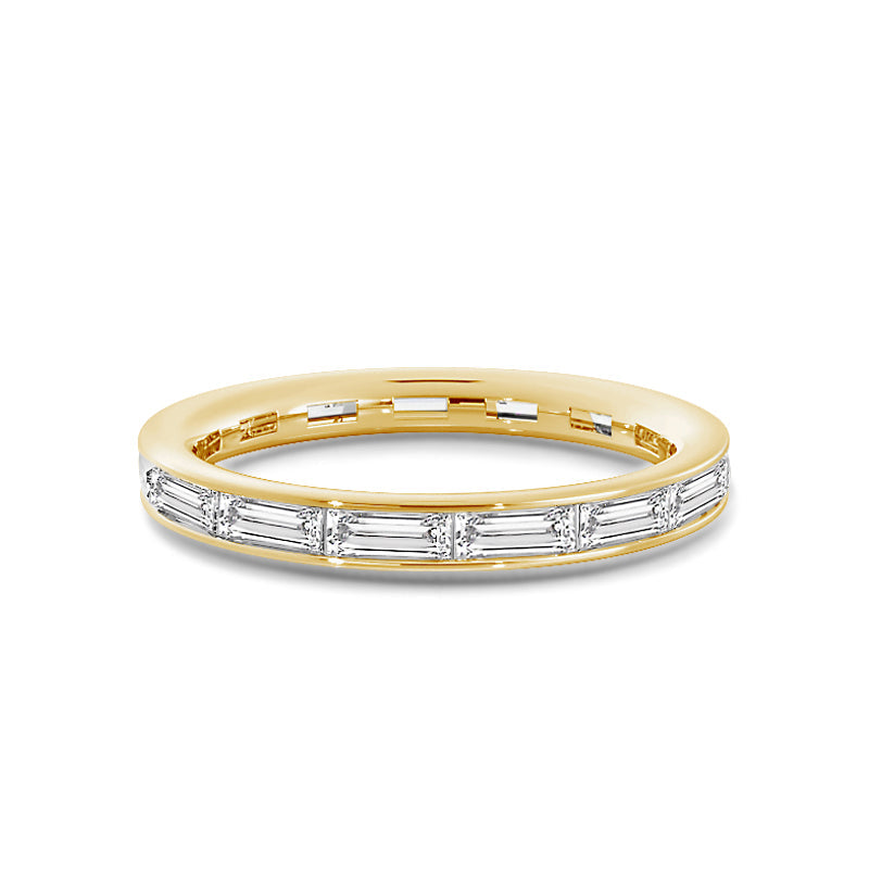 Baguette Diamond East-West Eternity Ring Size – With Clarity