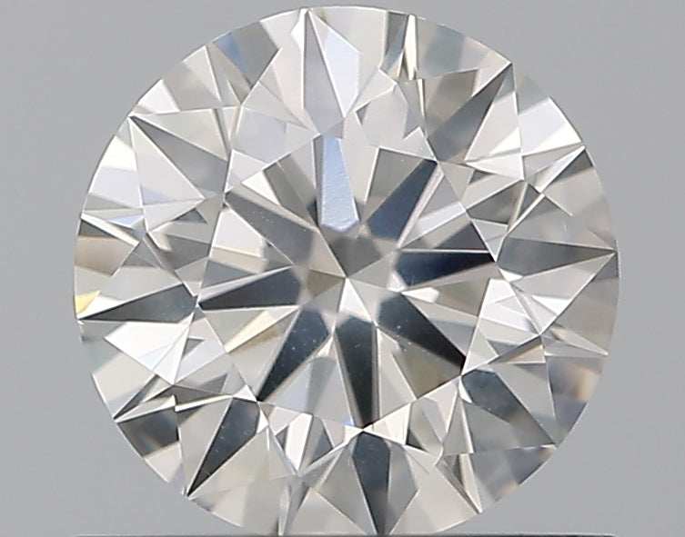 0.75 Carat Round Natural Diamond with  Cut Diamond in 14KT  view 1