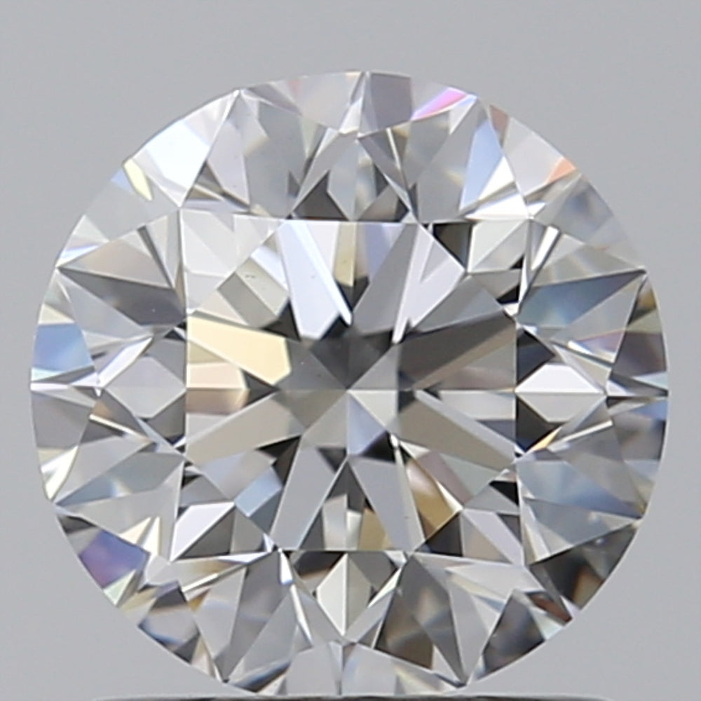 1.2 Carat Round Natural Diamond with  Cut Diamond in 14KT  view 1