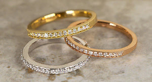 A Guide to Stacked Wedding Bands