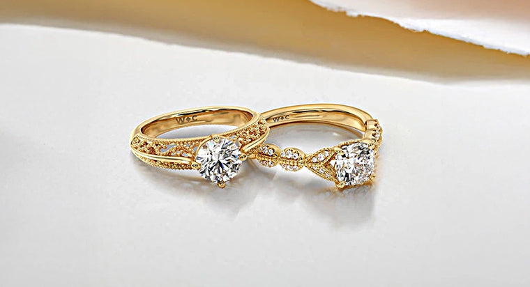 A Guide to Vintage Inspired Engagement Rings by With Clarity