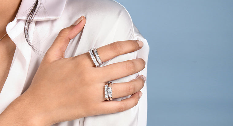 Classic Big Cz Diamond Girls Ladies Bridal Engagement Rings Sets for Women  Wedding Anniversary Party Fashion Jewelry