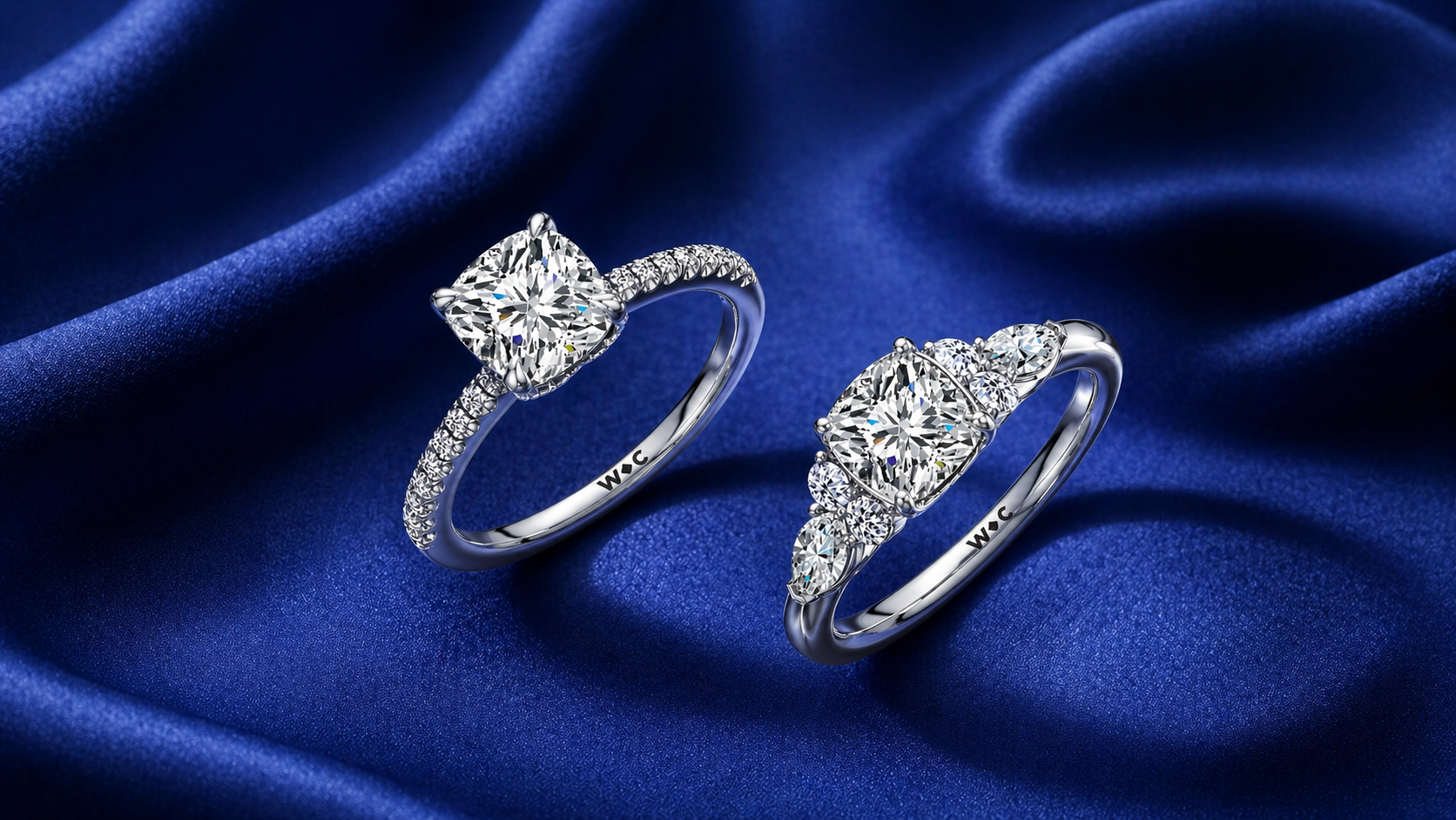 Comparing Cushion Halo Ring vs Cushion Cut Ring | With Clarity