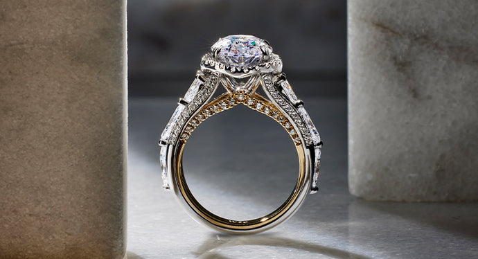 Verragio ENG-041R-2T Twisted Two-Tone Diamond Engagement Ring | 3167