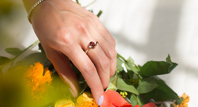 Red Ring Drop Drop Red Gorgeous: Ruby Rings We Absolutely Love | With Clarity