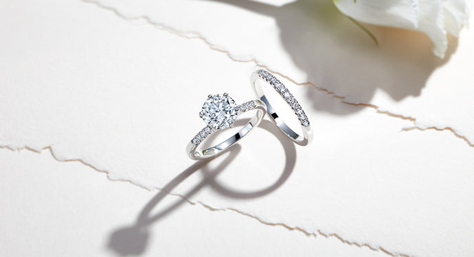 Crystal Female Big Zircon Stone Ring Set Fashion Bridal - Temu
