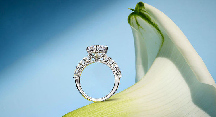Hidden Halo Engagement Rings for the Unconventional Bride
