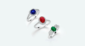 Gemstone Engagement Rings