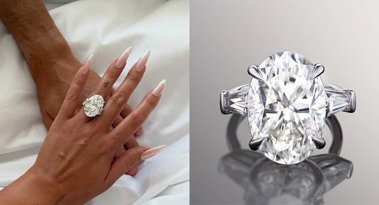 All About Georgina Rodríguez's Oval Engagement Ring from Cristiano Ronaldo