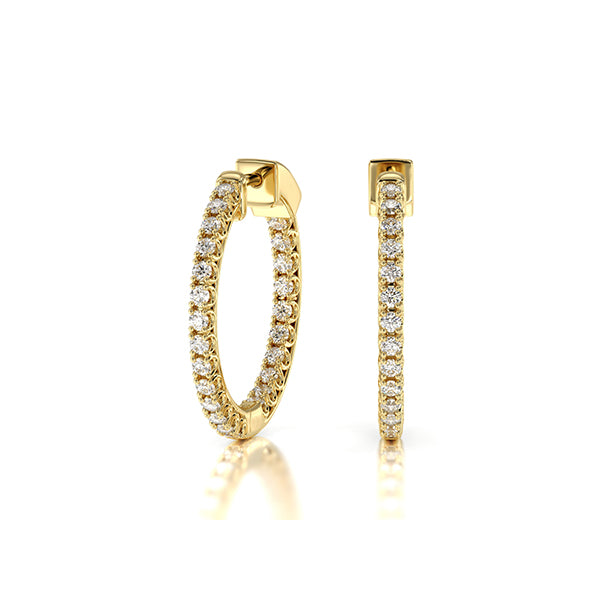 Gold Hoop Earrings