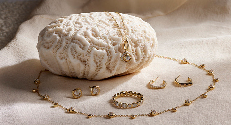 Holiday gift ideas: gemstone ring, earrings, necklace, diamond ring