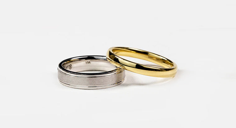 Plain Metal Wedding Bands