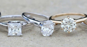 five hypoallergenic rings