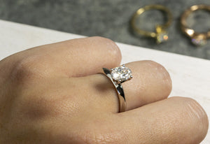 Vintage Oval Engagement Rings