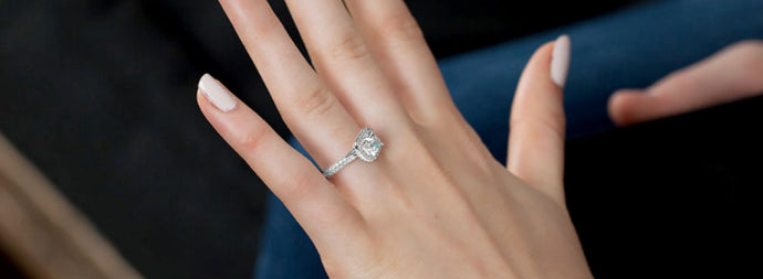 Ciara 2.50 carat princess cut engagement ring | naturesparkle