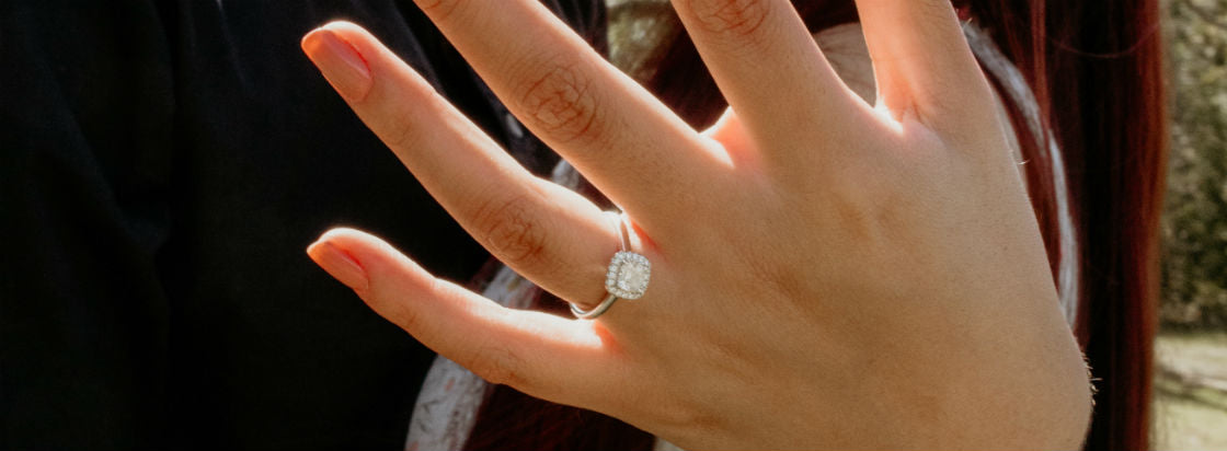 Princess Cut Halo Engagement Rings That Show Off Your Bold Diamond Choice