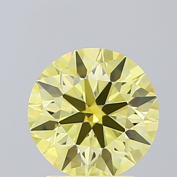 1.59 Carat Round Lab Diamond with  Cut Diamond in 14KT  view 1

