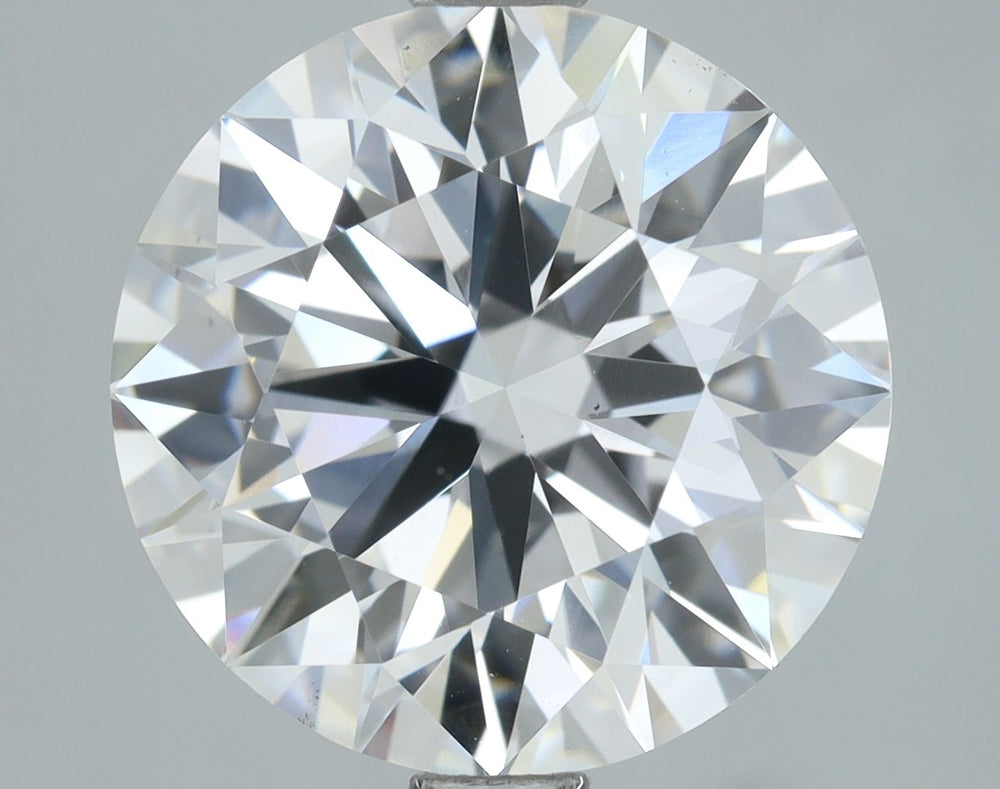 3.01 Carat Round Lab Diamond with  Cut Diamond in 14KT  view 1
