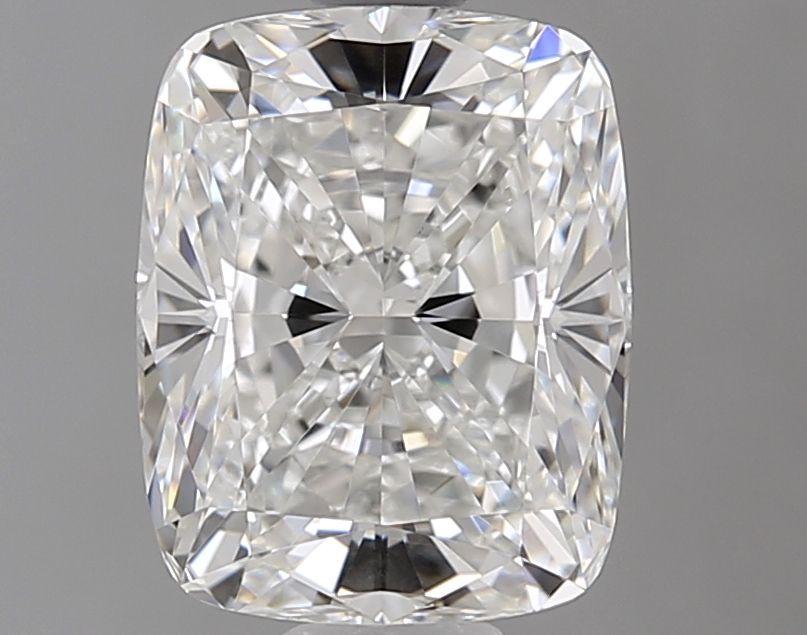 1.5 Carat Cushion Natural Diamond with  Cut Diamond in 14KT  view 1

