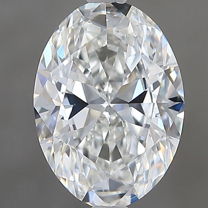 1.2 Carat Oval Natural Diamond with  Cut Diamond in 14KT  view 1

