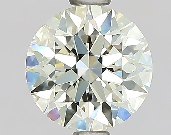 1.02 Carat Round Natural Diamond with  Cut Diamond in 14KT  view 1

