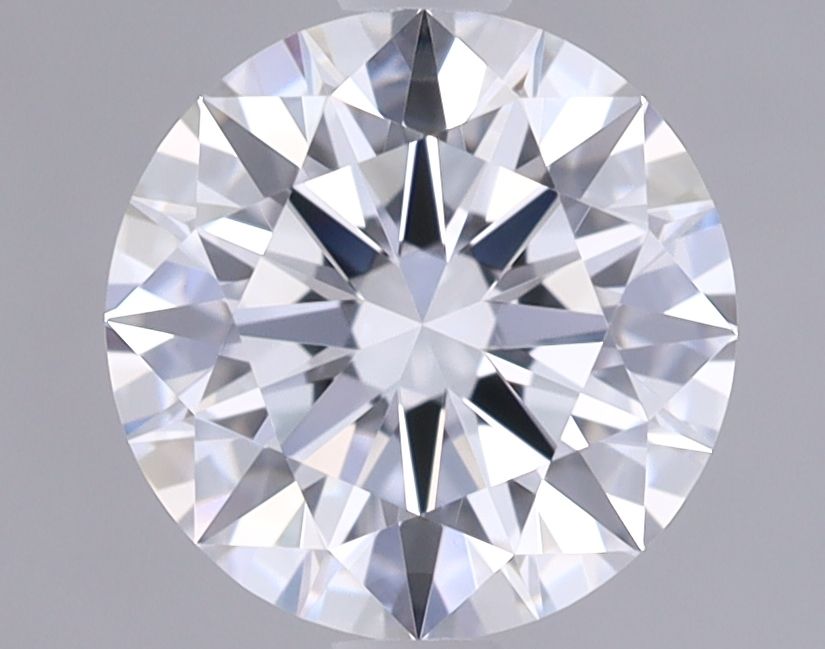 1.3 Carat Round Lab Diamond with  Cut Diamond in 14KT  view 1

