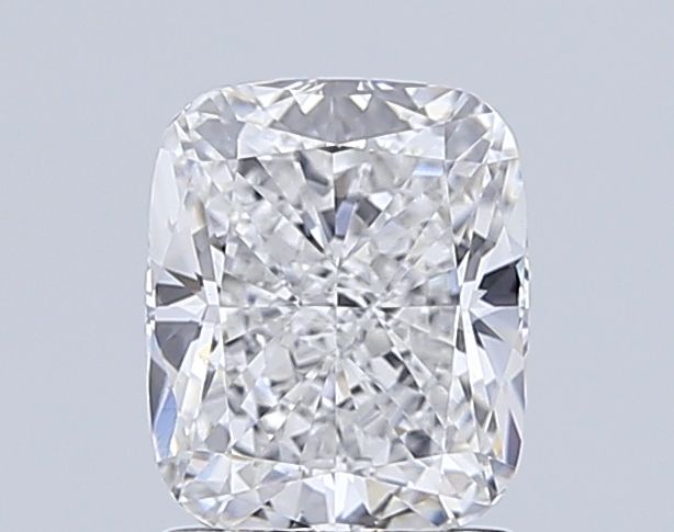2.31 Carat Cushion Lab Diamond with  Cut Diamond in 14KT  view 1
