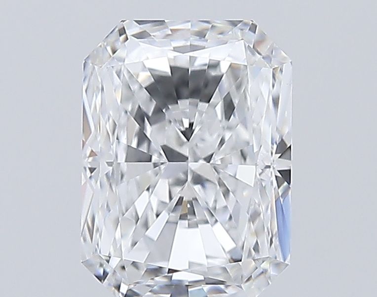 2.0 Carat Radiant Lab Diamond with  Cut Diamond in 14KT  view 1
