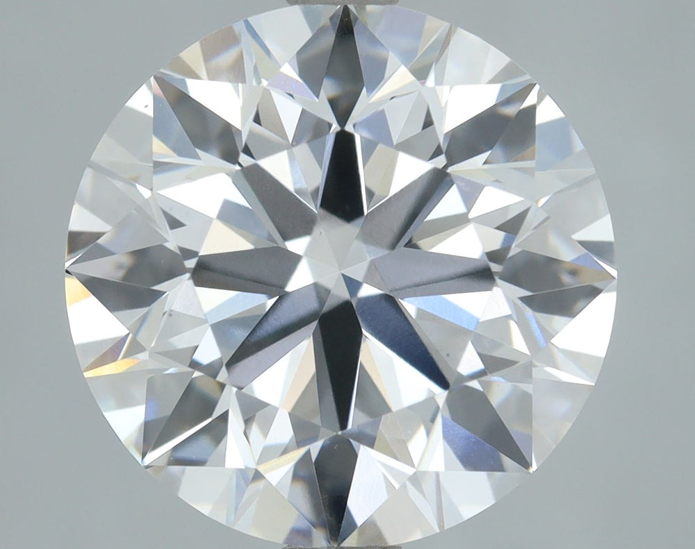 3.32 Carat Round Lab Diamond with  Cut Diamond in 14KT  view 1
