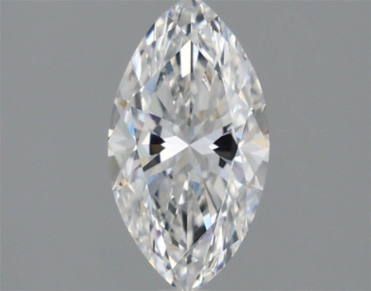 1.74 Carat Marquise Lab Diamond with  Cut Diamond in 14KT  view 1
