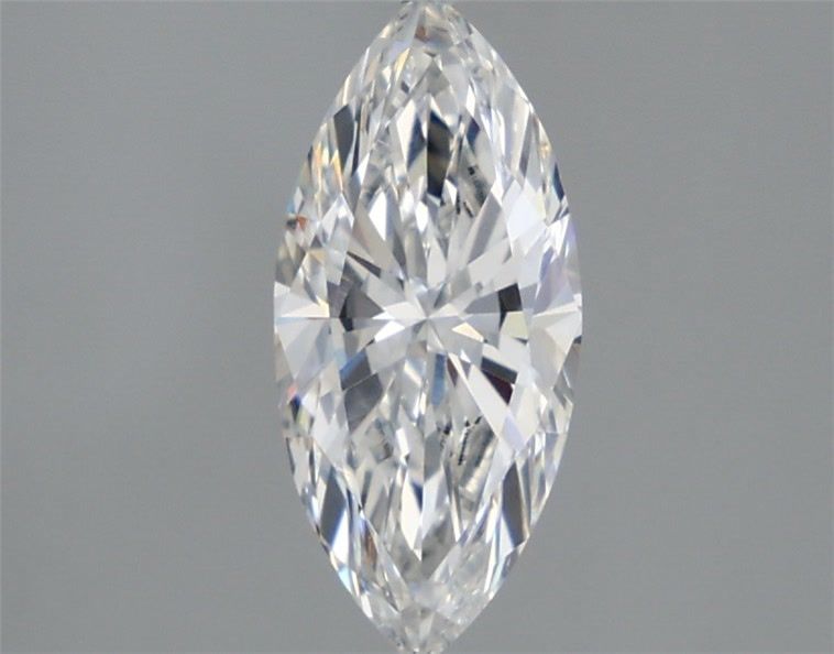 1.32 Carat Marquise Lab Diamond with  Cut Diamond in 14KT  view 1
