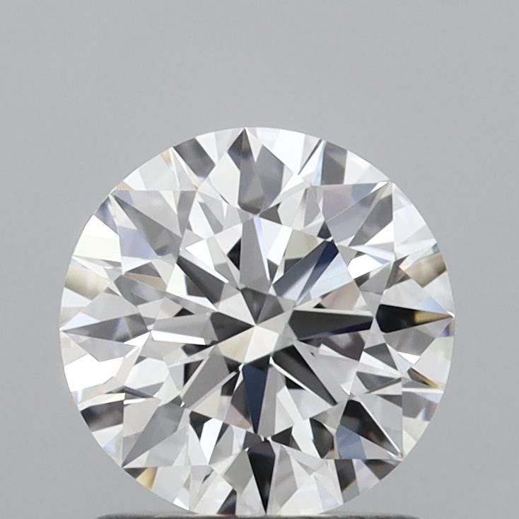 1.02 Carat Round Lab Diamond with  Cut Diamond in 14KT  view 1
