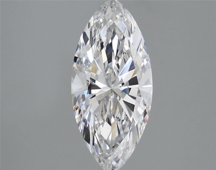 1.57 Carat Marquise Lab Diamond with  Cut Diamond in 14KT  view 1
