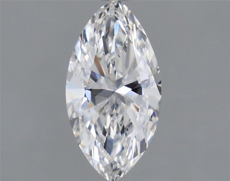 2.52 Carat Marquise Lab Diamond with  Cut Diamond in 14KT  view 1
