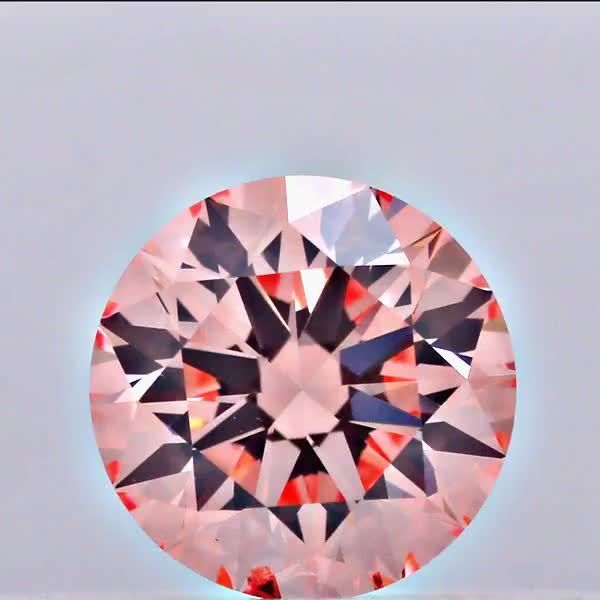 2.08 Carat Round Lab Diamond with  Cut Diamond in 14KT  view 1
