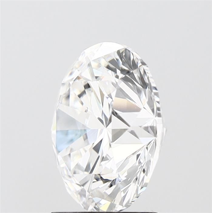 3.04 Carat Round Lab Diamond with  Cut Diamond in 14KT  view 1
