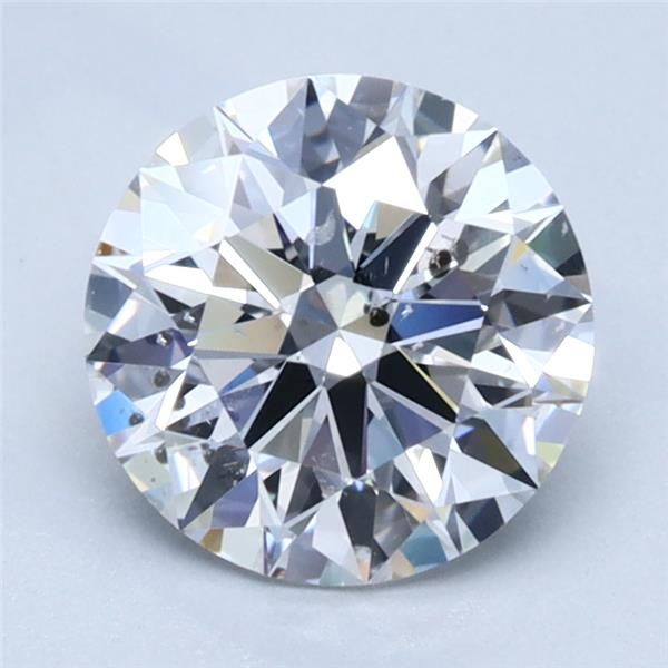 1.01 Carat Round Natural Diamond with  Cut Diamond in 14KT  view 1
