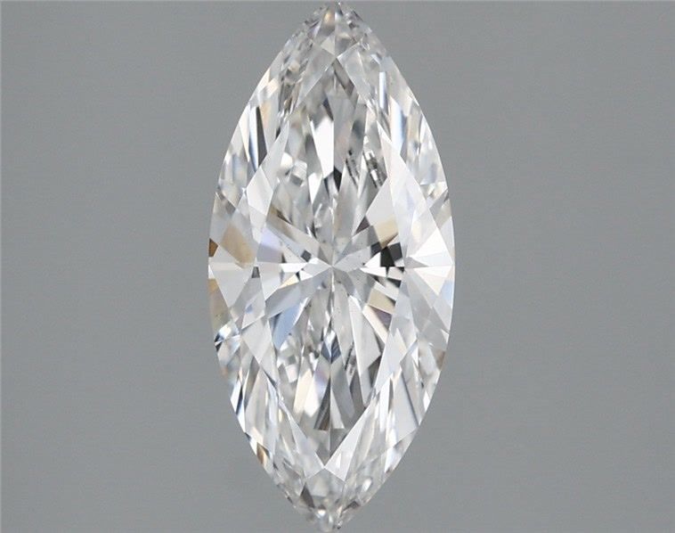 1.67 Carat Marquise Lab Diamond with  Cut Diamond in 14KT  view 1
