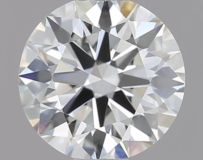 0.96 Carat Round Natural Diamond with  Cut Diamond in 14KT  view 1
